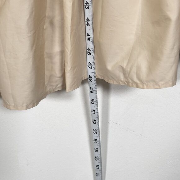 Mable Ava One Shoulder Tiered Maxi Dress Womens Sz L Cream Sleeveless - Picture 16 of 16